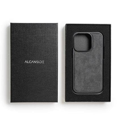 iPhone 16 Pro Max - Alcantara Back Cover - Nardo Gray - Alcanside