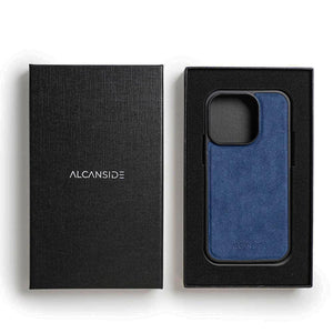 iPhone 16 Pro Max - Alcantara Back Cover - Ocean Blue - Alcanside