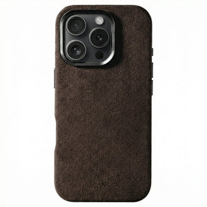 iPhone 16 Pro Max - Alcantara Case - Chocolate Brown - Alcanside