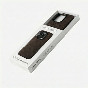iPhone 16 Pro Max - Alcantara Case - Chocolate Brown - Alcanside