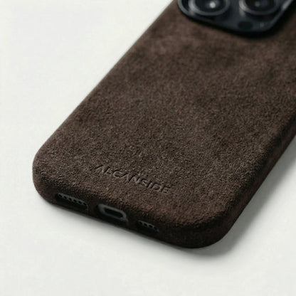 iPhone 16 Pro Max - Alcantara Case - Chocolate Brown - Alcanside