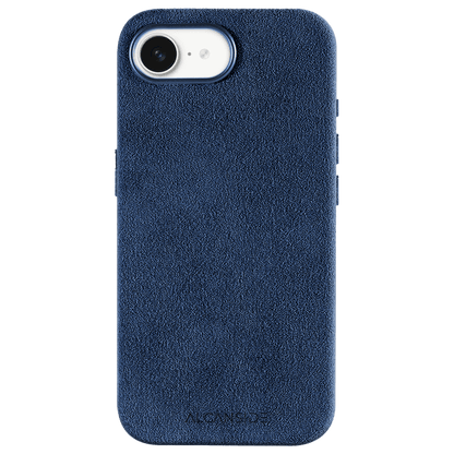 iPhone 16e - Alcantara Case - Ocean blue - Alcanside