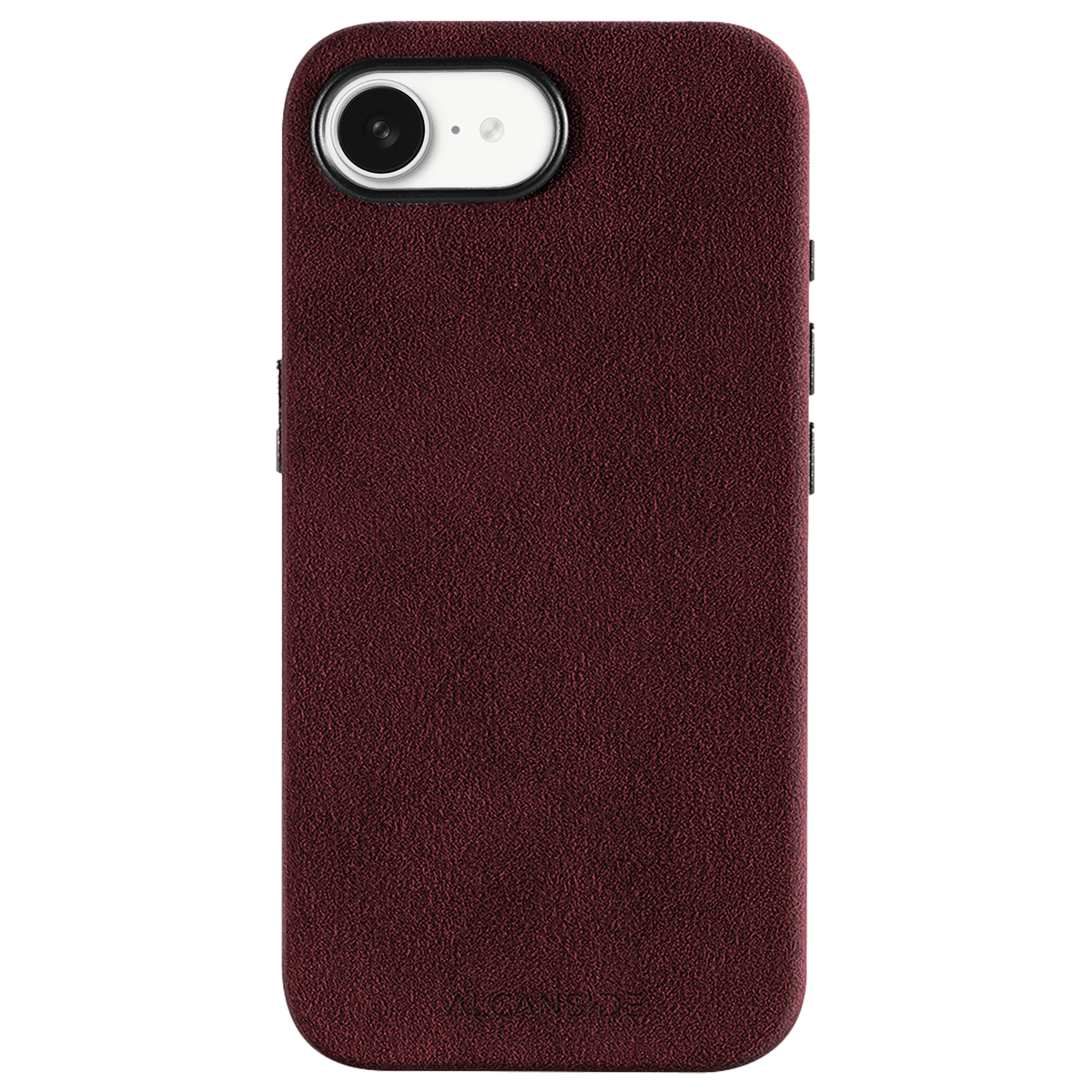 iPhone 16e - Alcantara Case - Wine Red - Alcanside #iPhone model:_iPhone 17e