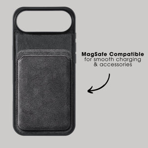 iPhone 17 Air - Alcantara Back Cover - Space Grey - Alcanside