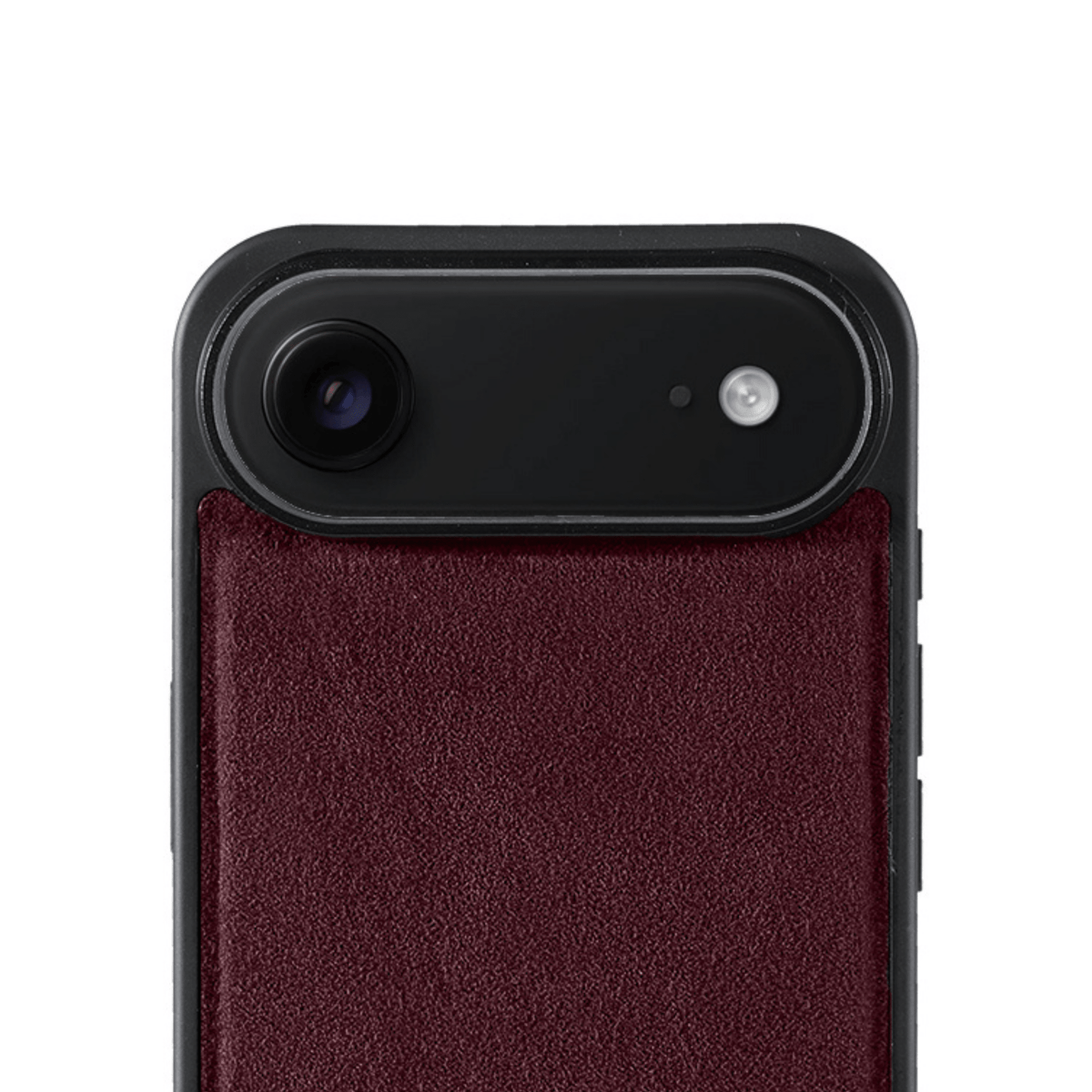 iPhone 17 Air - Alcantara Back Cover - Wine Red - Alcanside