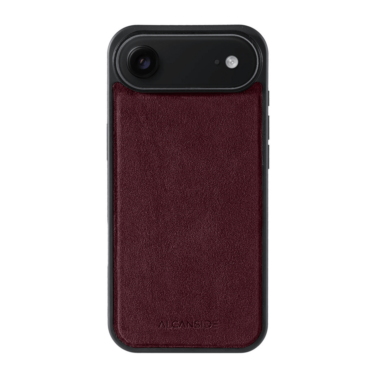 iPhone 17 Air - Alcantara Back Cover - Wine Red - Alcanside