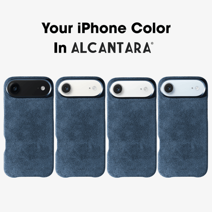 iPhone 17 Air - Alcantara Case - Ocean Blue - Alcanside #iPhone model:_iPhone 17 Air