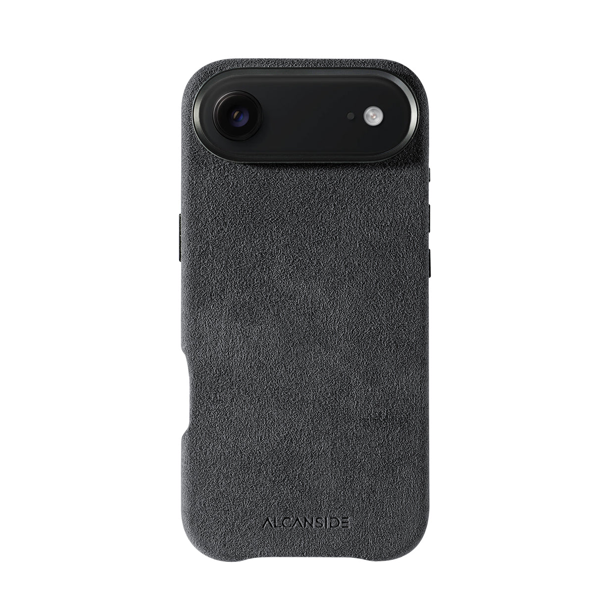 iPhone 17 Air - Alcantara Case - Space Grey - Alcanside #iPhone model:_iPhone 17 Air