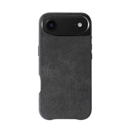 iPhone 17 Air - Alcantara Case - Space Grey - Alcanside #iPhone model:_iPhone 17 Air