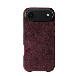 iPhone 17 Air - Alcantara Case - Wine Red - Alcanside