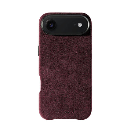 iPhone 17 Air - Alcantara Case - Wine Red - Alcanside #iPhone model:_iPhone 17 Air