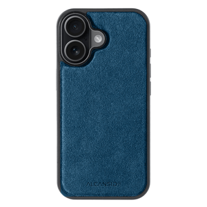 iPhone 17 - Alcantara Back Cover - Ocean Blue - Alcanside