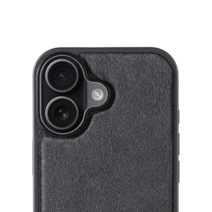 iPhone 17 - Alcantara Back Cover - Space Grey - Alcanside