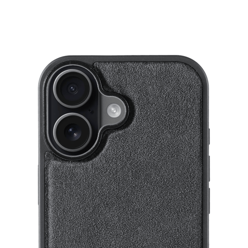 iPhone 17 - Alcantara Back Cover - Space Grey