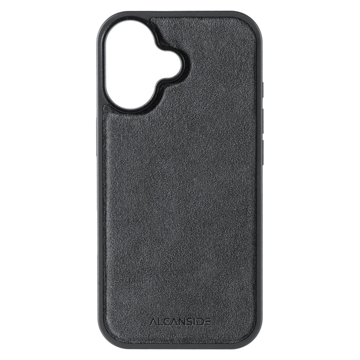 iPhone 17 - Alcantara Back Cover - Space Grey - Alcanside