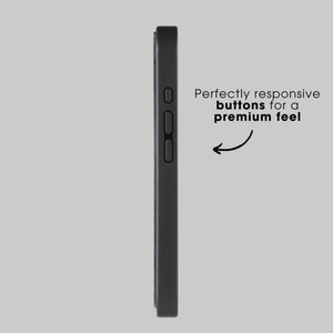 iPhone 17 - Alcantara Back Cover - Space Grey - Alcanside