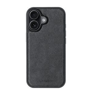 iPhone 17 - Alcantara Back Cover - Space Grey - Alcanside