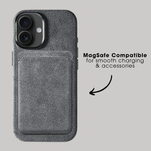 iPhone 17 - Alcantara Case - Nardo Gray - Alcanside