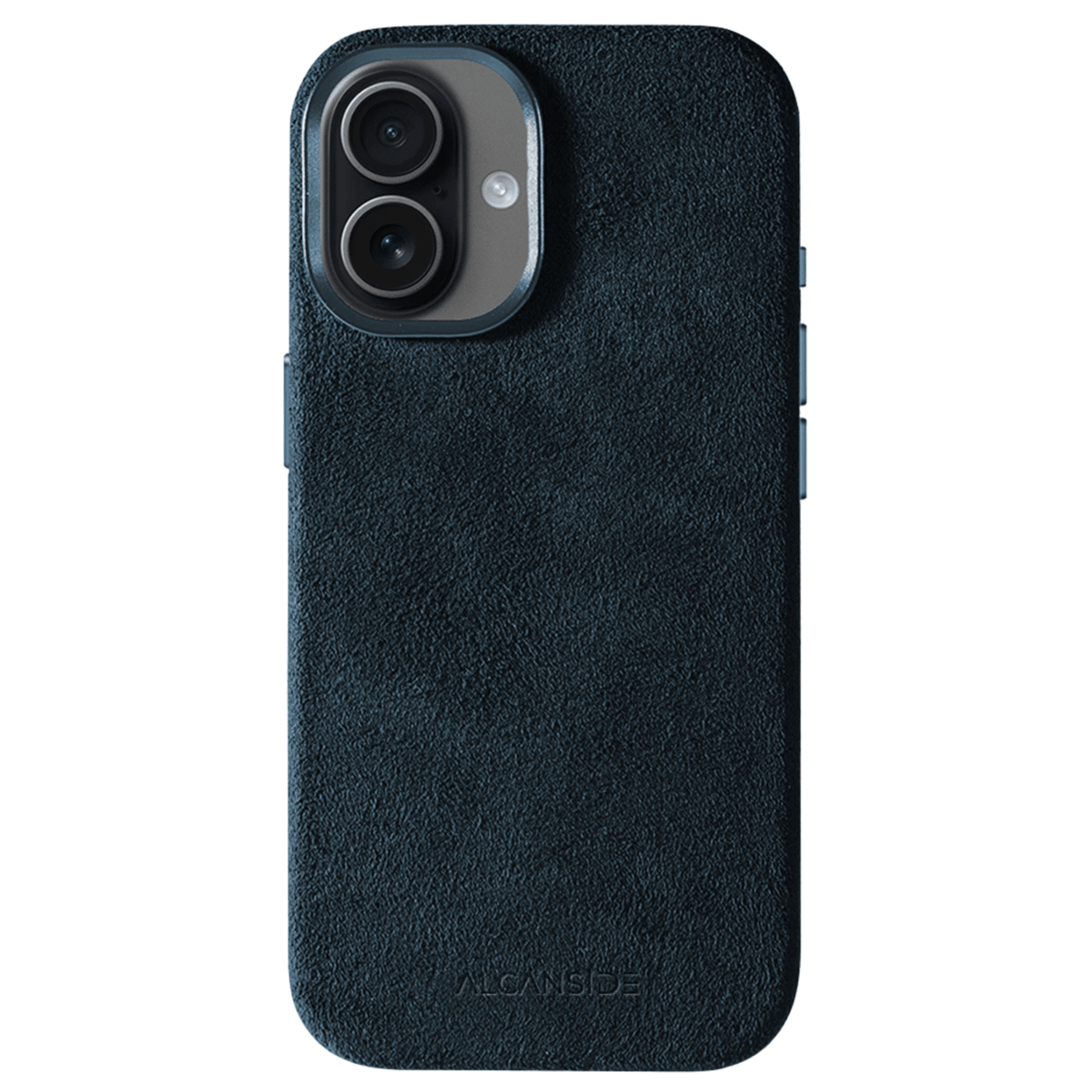 iPhone 17 - Alcantara Case - Navy Blue - Alcanside #iPhone model:_iPhone 17