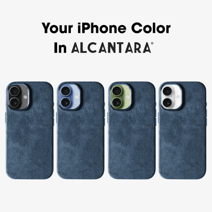 iPhone 17 - Alcantara Case - Ocean Blue - Alcanside #iPhone model:_iPhone 17