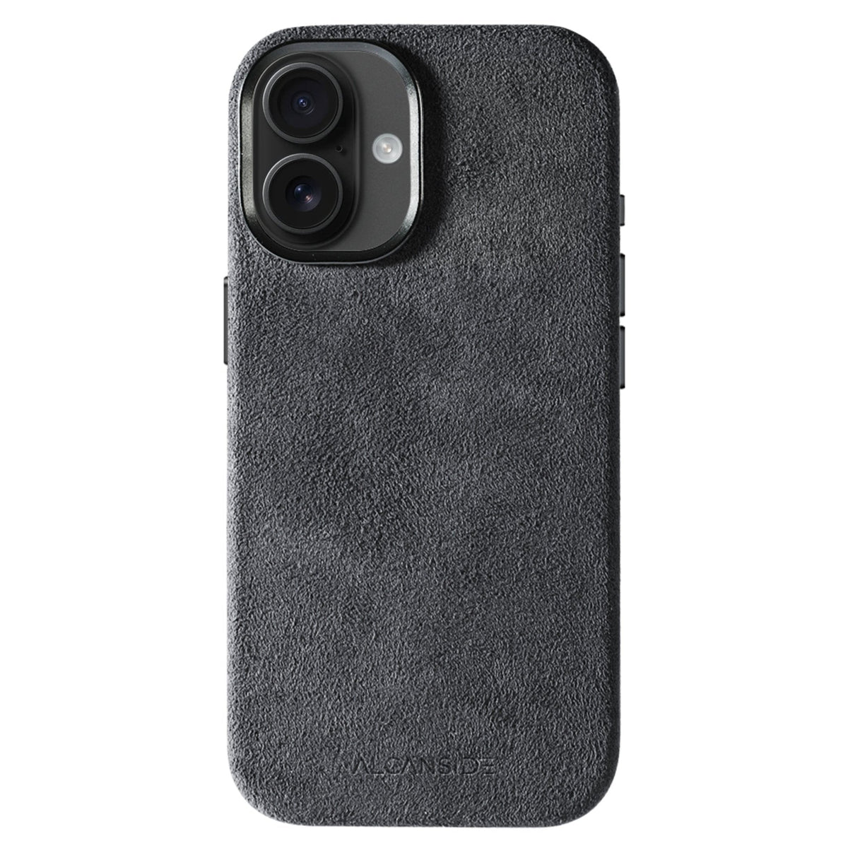 iPhone 17 - Alcantara Case - Space Grey - Alcanside #iPhone model:_iPhone 17