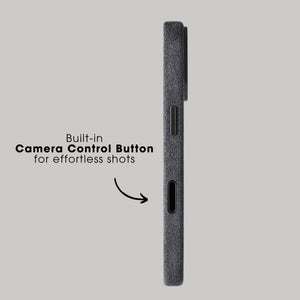 iPhone 17 - Alcantara Case - Space Grey - Alcanside