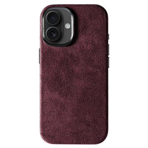 iPhone 17 - Alcantara Case - Wine Red - Alcanside