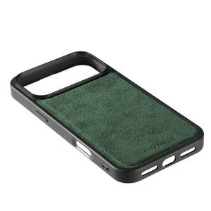 iPhone 17 Pro - Alcantara Back Cover - Midnight Green - Alcanside