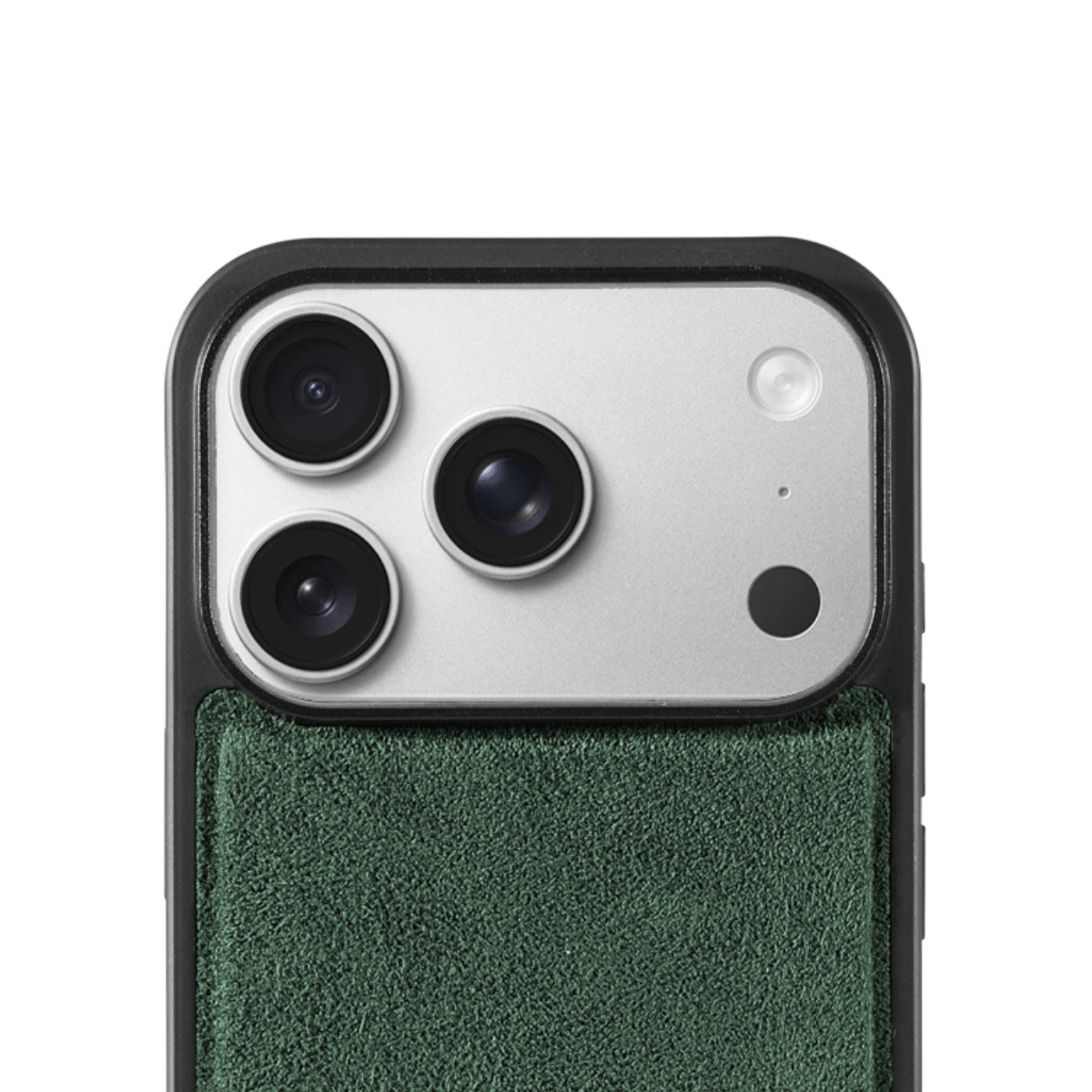 iPhone 17 Pro - Alcantara Back Cover - Midnight Green - Alcanside