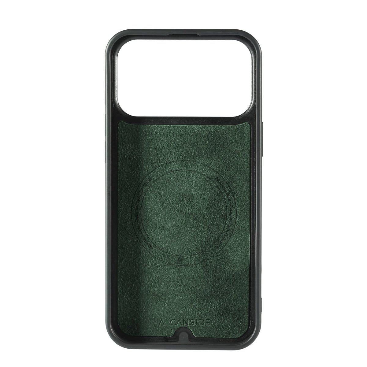 iPhone 17 Pro - Alcantara Back Cover - Midnight Green - Alcanside