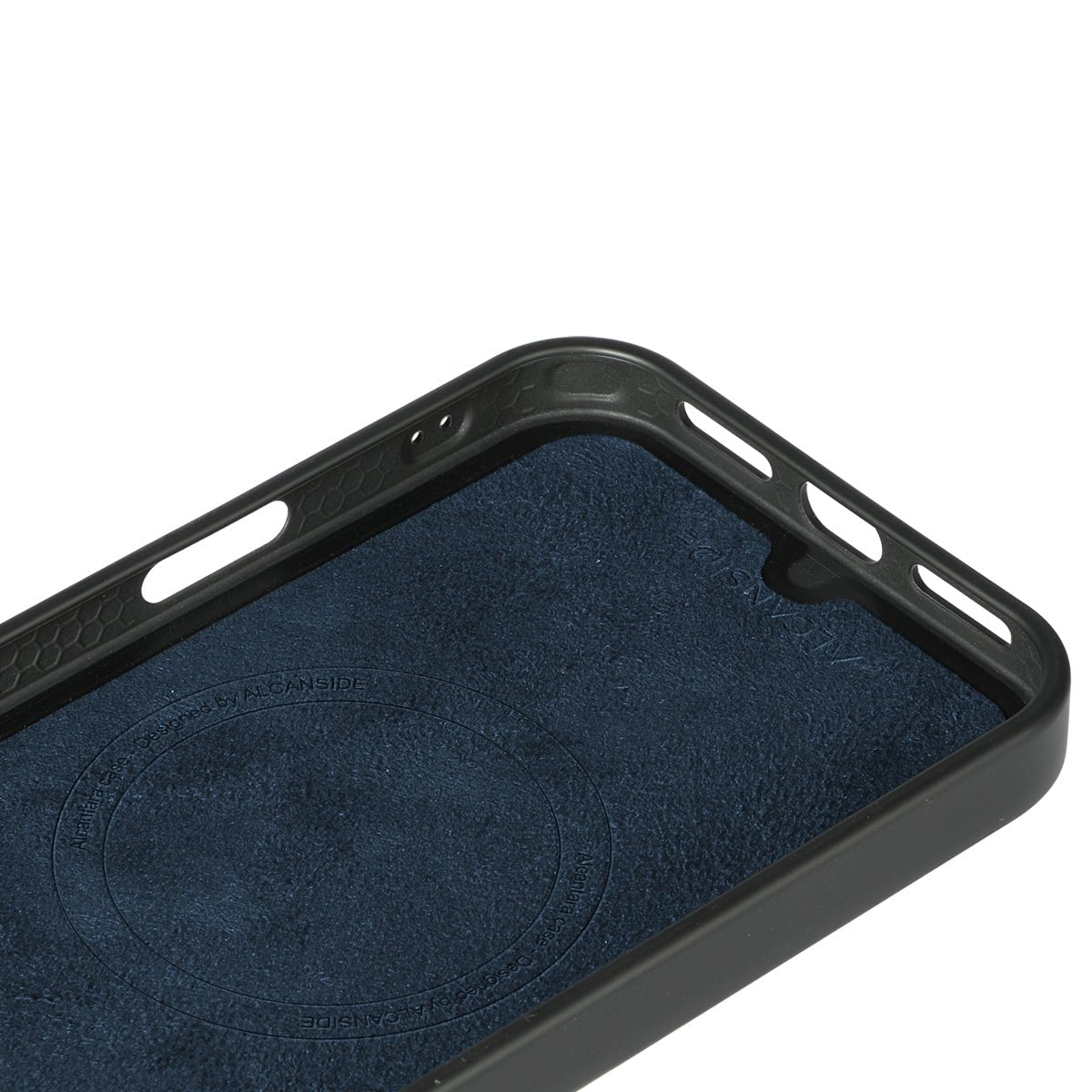 iPhone 17 Pro - Alcantara Back Cover - Ocean Blue - Alcanside