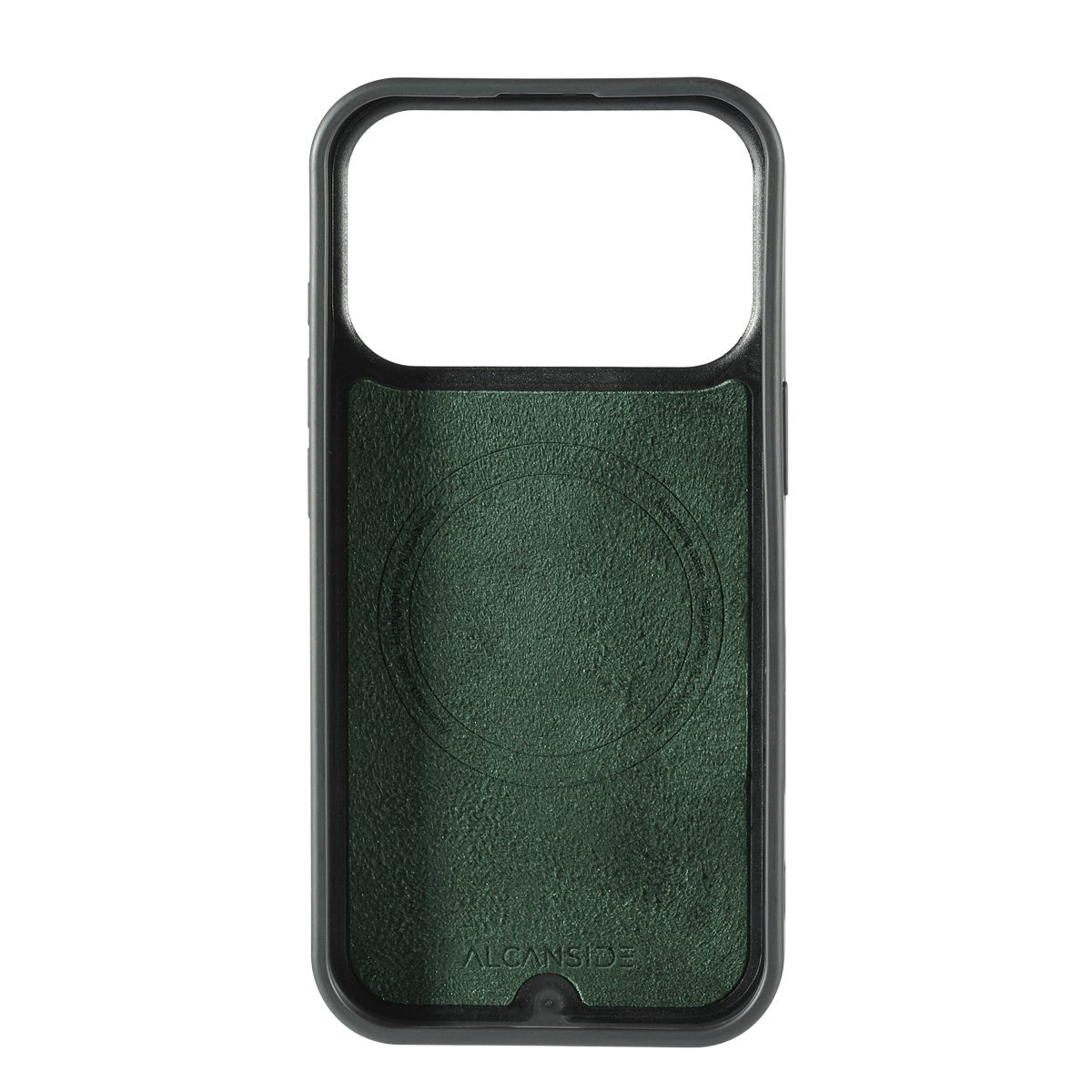 iPhone 17 Pro Max - Alcantara Back Cover - Midnight Green - Alcanside