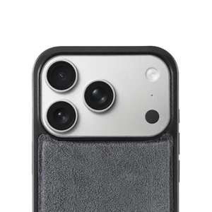 iPhone 17 Pro Max - Alcantara Back Cover - Nardo Gray - Alcanside