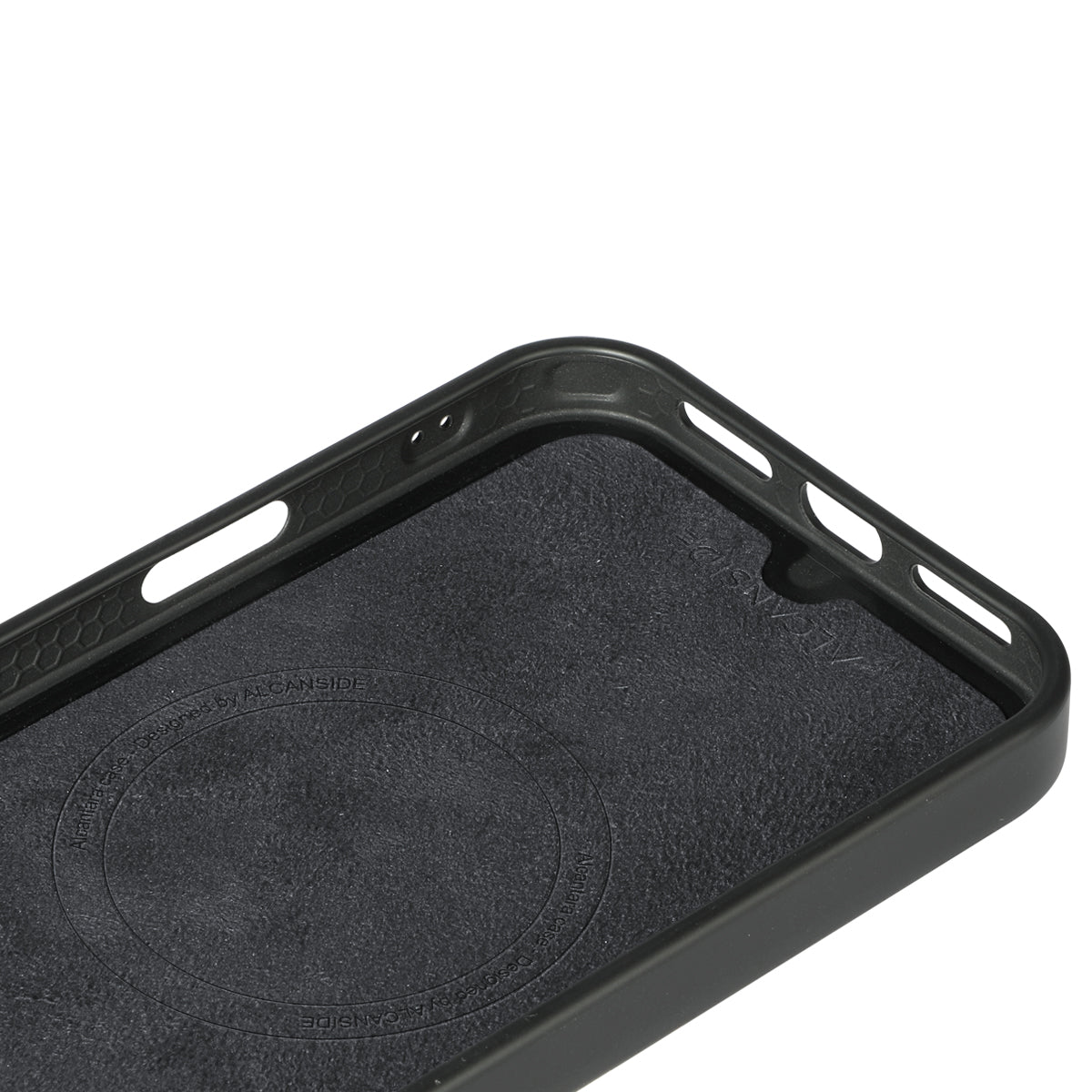 iPhone 17 Pro Max - Alcantara Back Cover - Nardo Gray - Alcanside