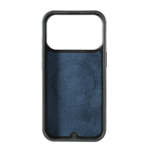 iPhone 17 Pro Max - Alcantara Back Cover - Ocean Blue - Alcanside