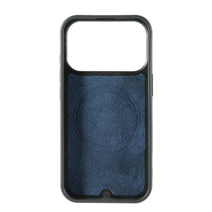 iPhone 17 Pro Max - Alcantara Back Cover - Ocean Blue - Alcanside