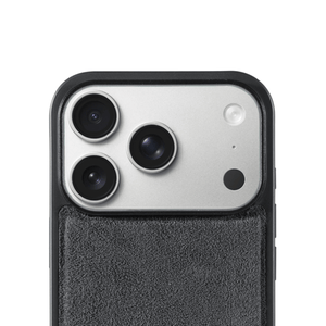 iPhone 17 Pro Max - Alcantara Back Cover - Space Grey - Alcanside