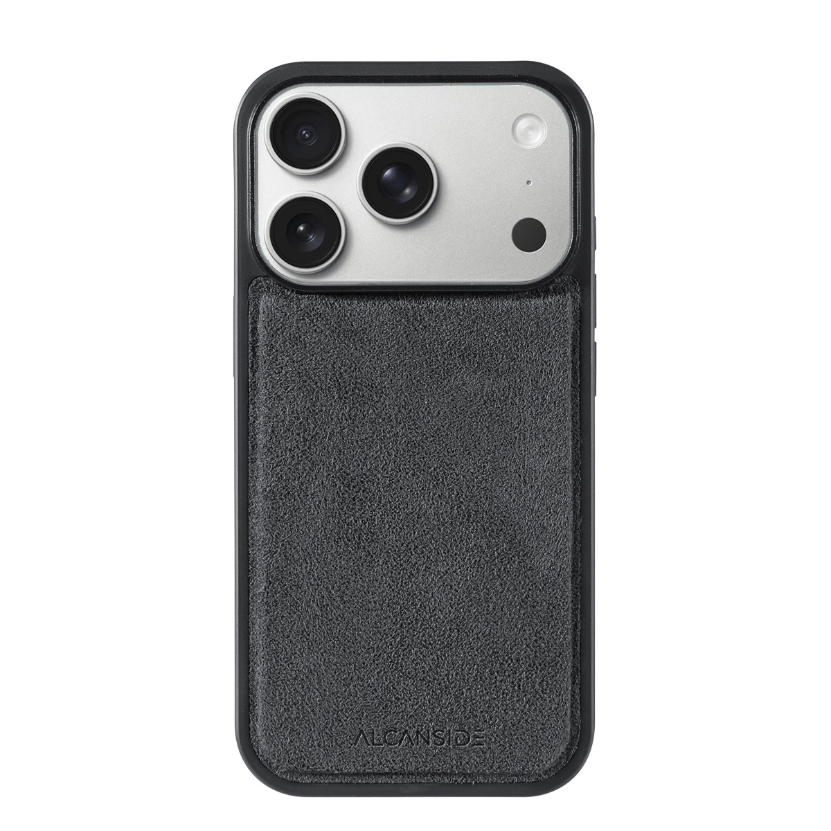 iPhone 17 Pro Max - Alcantara Back Cover - Space Grey - Alcanside