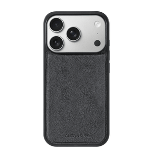 iPhone 17 Pro Max - Alcantara Back Cover - Space Grey - Alcanside