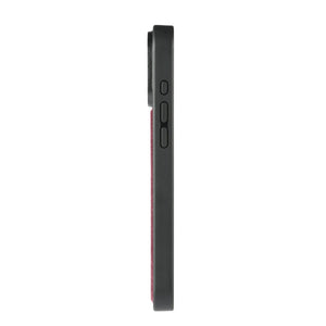 iPhone 17 Pro Max - Alcantara Back Cover - Wine Red - Alcanside