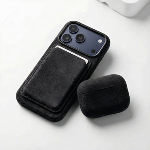 iPhone 17 Pro Max - Alcantara Case - Deep Black - Alcanside