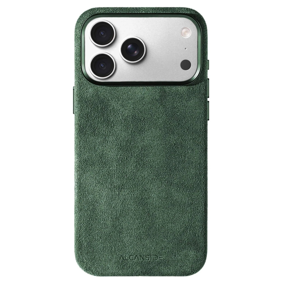 iPhone 17 Pro Max - Alcantara Case - Midnight Green - Alcanside #iPhone model:_iPhone 17 Pro|iPhone 17 Pro Max