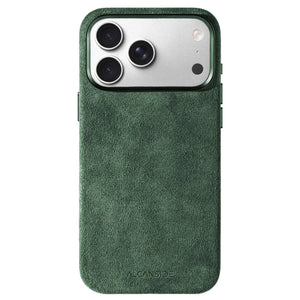 iPhone 17 Pro Max - Alcantara Case - Midnight Green - Alcanside