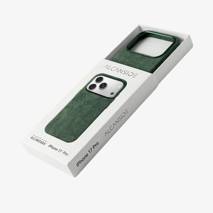 iPhone 17 Pro Max - Alcantara Case - Midnight Green - Alcanside #iPhone model:_iPhone 17 Pro|iPhone 17 Pro Max