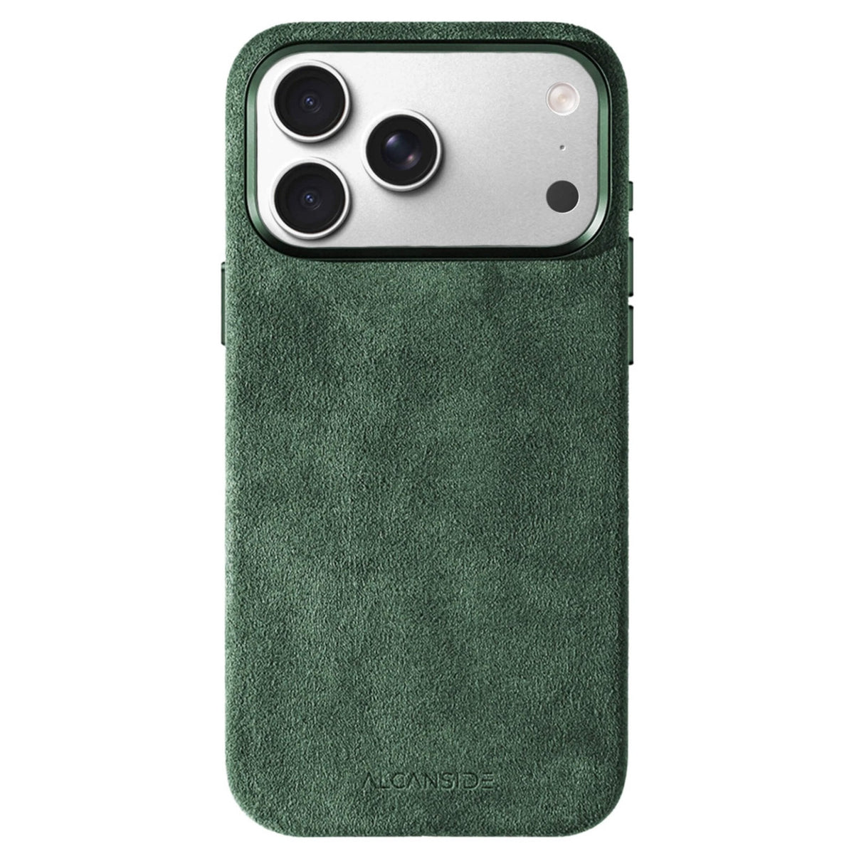 iPhone 17 Pro Max - Alcantara Case - Midnight Green - Alcanside