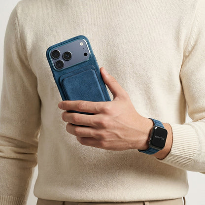 iPhone 17 Pro Max - Alcantara Case - Ocean Blue - Alcanside #iPhone model:_iPhone 17 Pro|iPhone 17 Pro Max