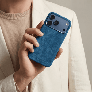 iPhone 17 Pro Max - Alcantara Case - Ocean Blue - Alcanside