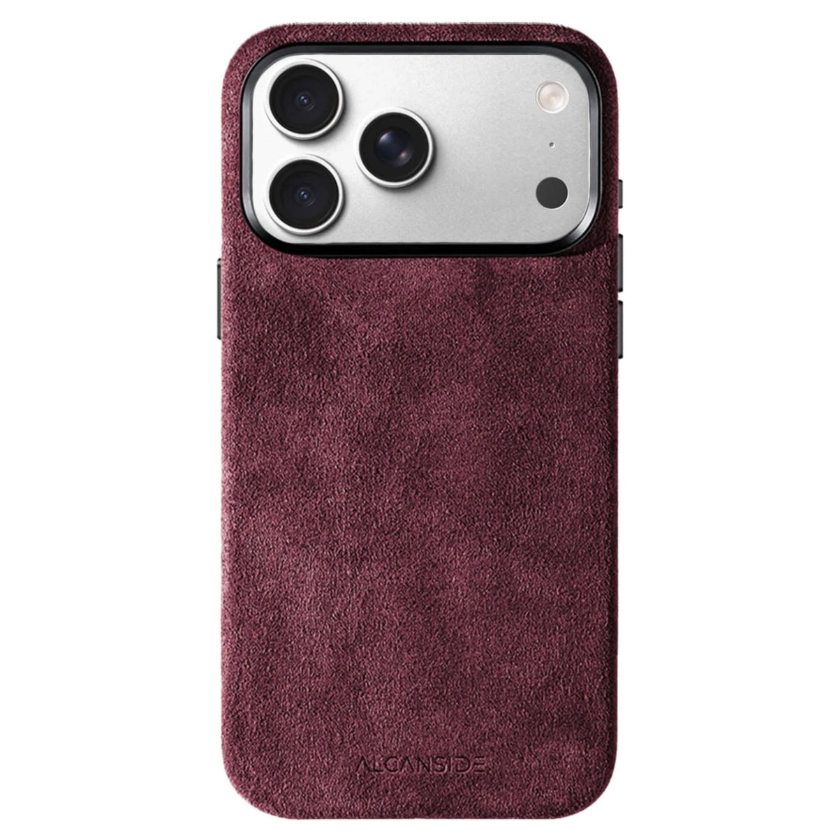 iPhone 17 Pro Max - Alcantara Case - Wine Red - Alcanside