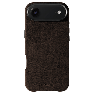 iPhone Alcantara Case - Chocolate Brown - Alcanside