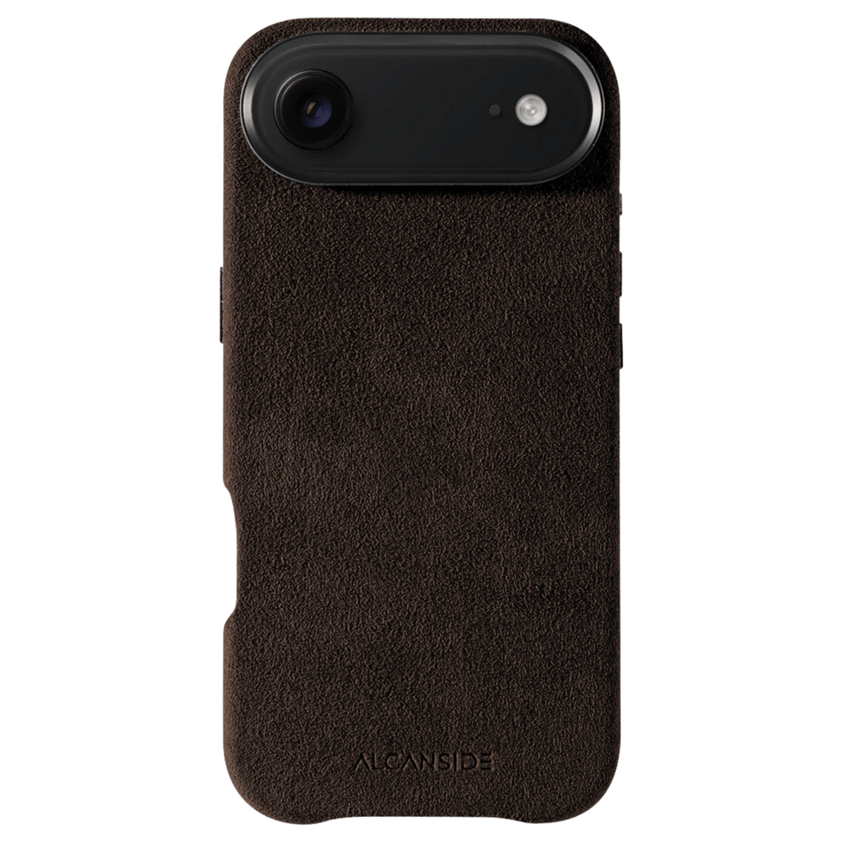 iPhone Alcantara Case - Chocolate Brown - Alcanside #iPhone model:_iPhone 17 Air